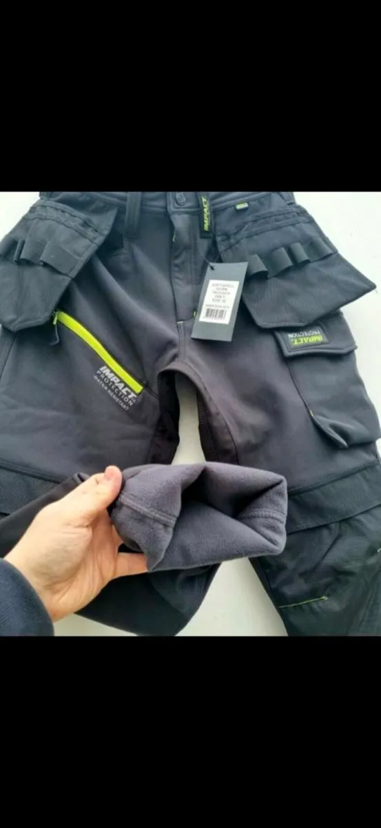 Soft shell fleece 🥶lined water resistant work - Image 2