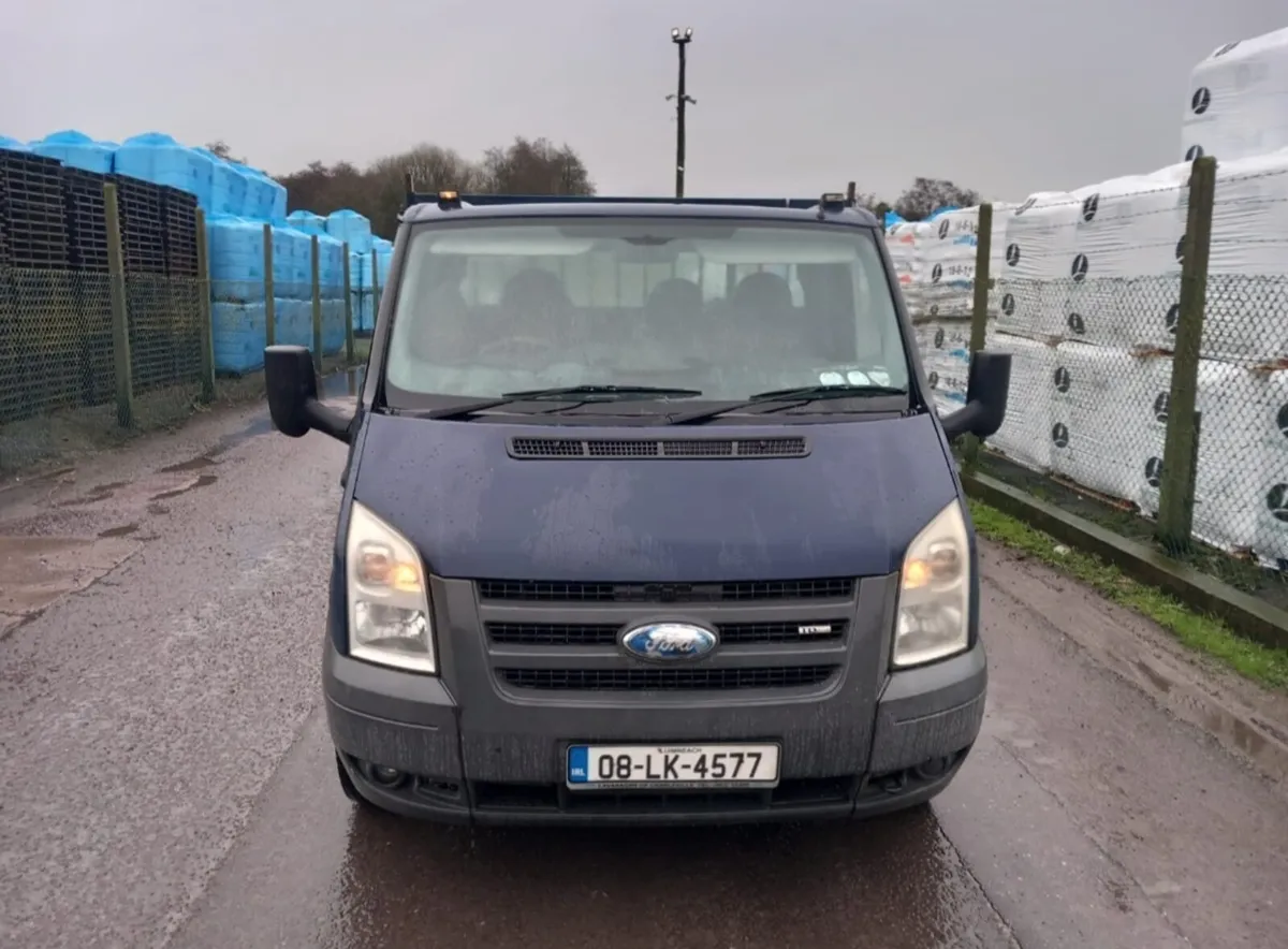 08 Ford Transit Tipper 2.4 Turbo Diesel, New CVRT - Image 3