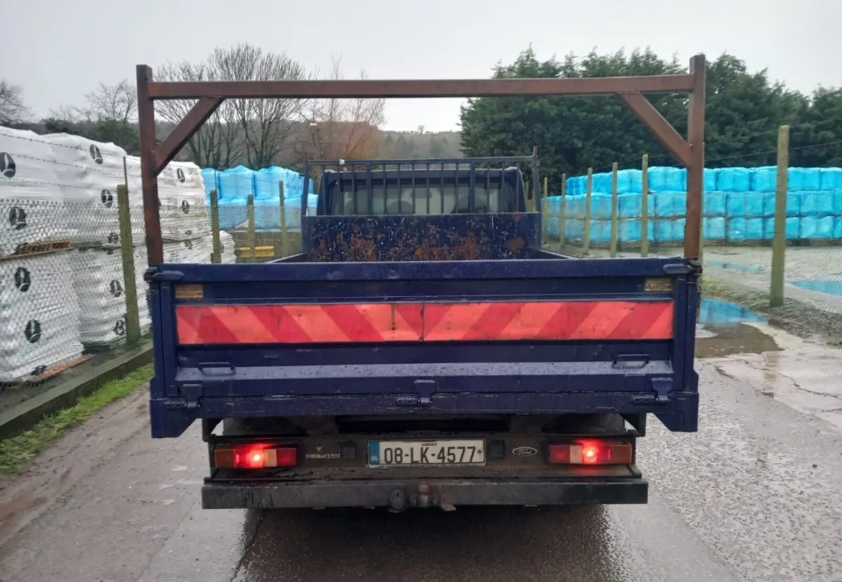 08 Ford Transit Tipper 2.4 Turbo Diesel, New CVRT - Image 4