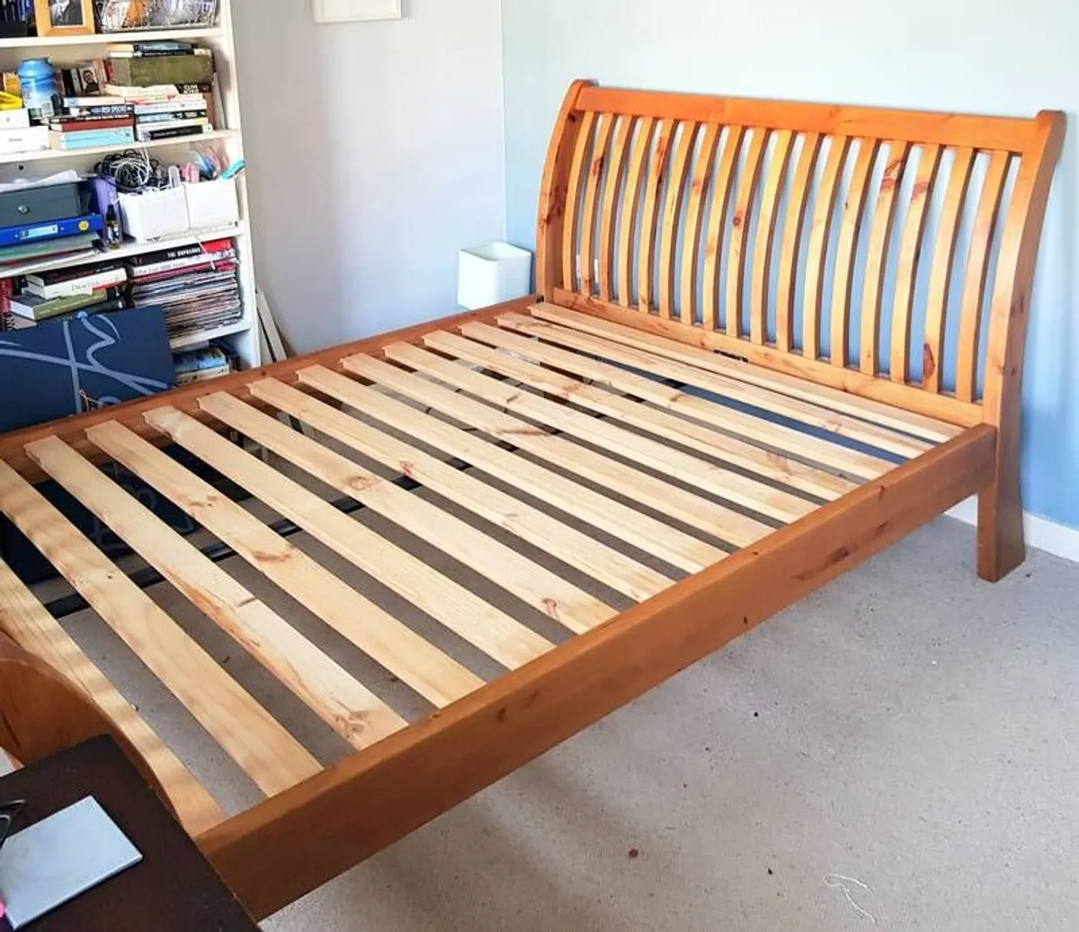 Solid Oak Bed Frame - Image 1