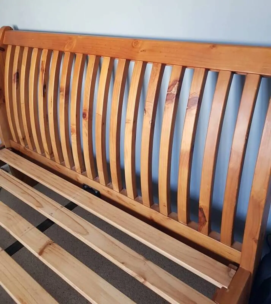 Solid Oak Bed Frame - Image 3