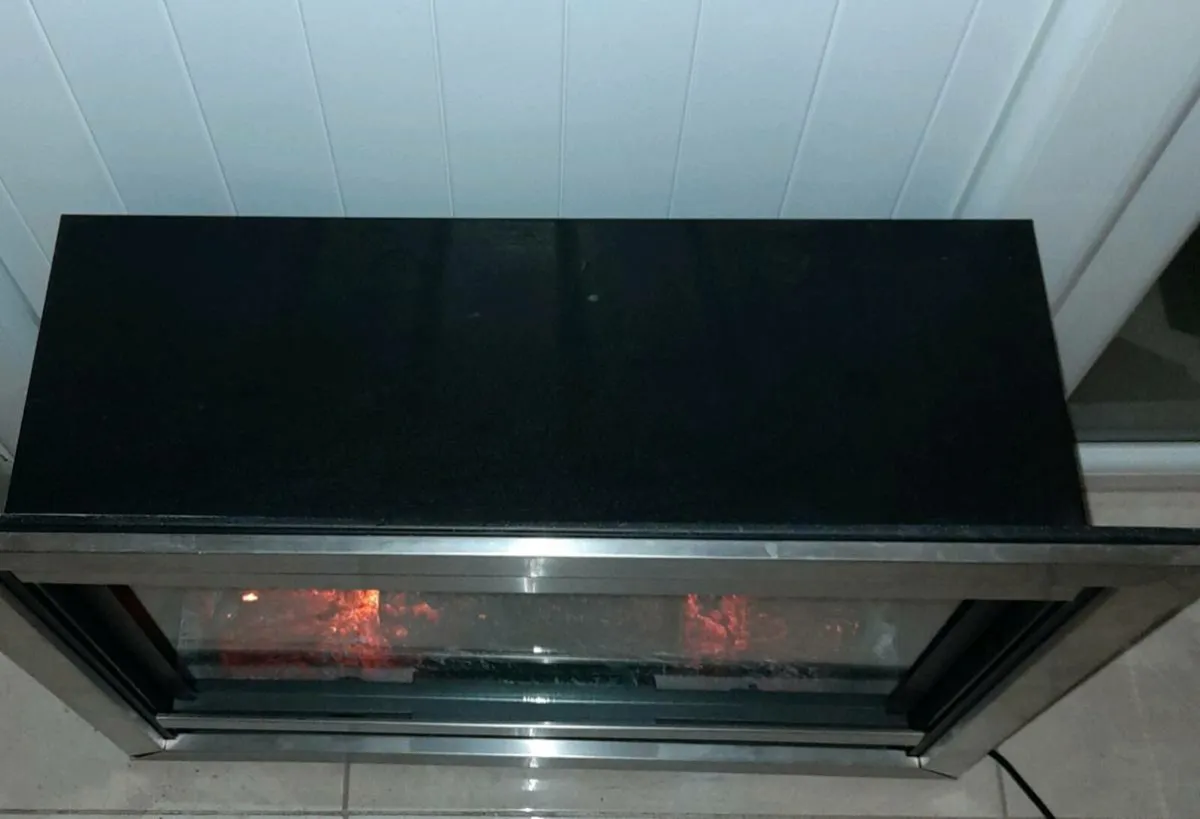 Burley electric fireplace heater for sale - Image 4