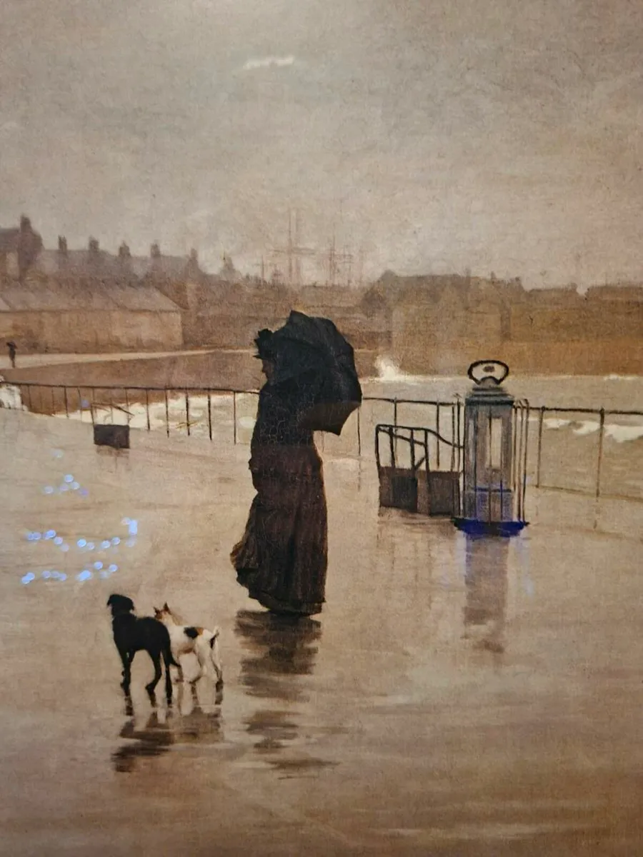 Large framed print by Norman Garstin 1847 - 1926 - Image 3