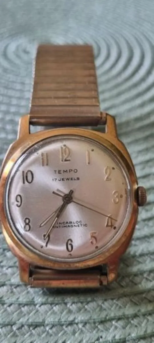 Vintage Swiss Men's Watch - Image 1