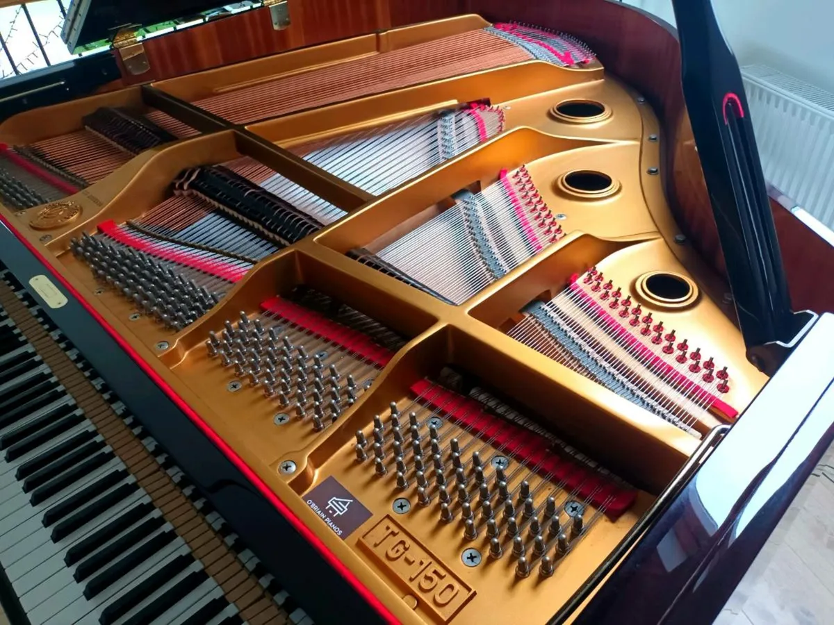 Stunning Young Chang Dark Brown Baby Grand - Image 2