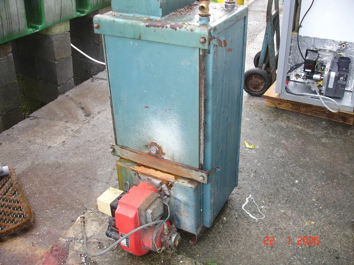 Oil Central Heating Boiler working Perfectly - Image 3
