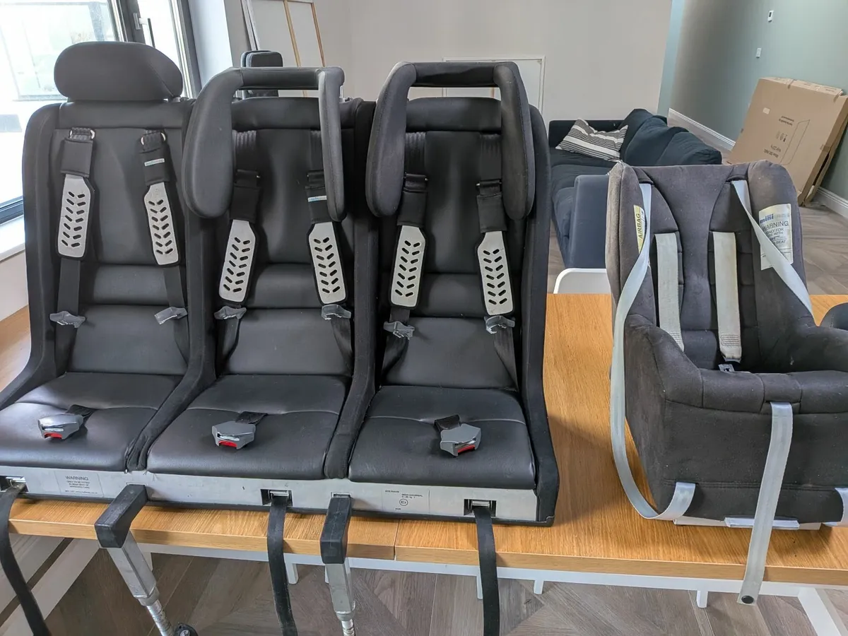 Multimac 1000 3 Seater and Minimac Baby Seat - Image 1