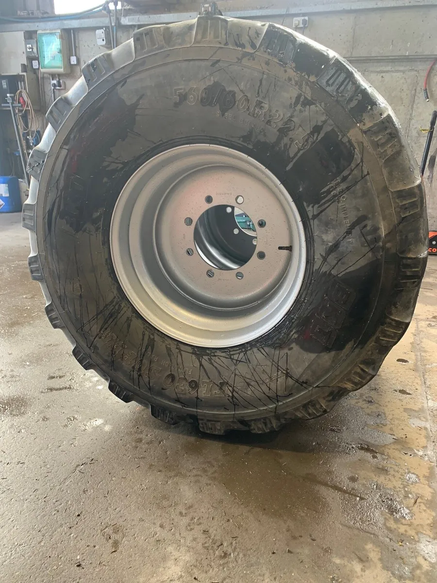 560/60R22.5 Tanker Tyre & Rim - Image 2