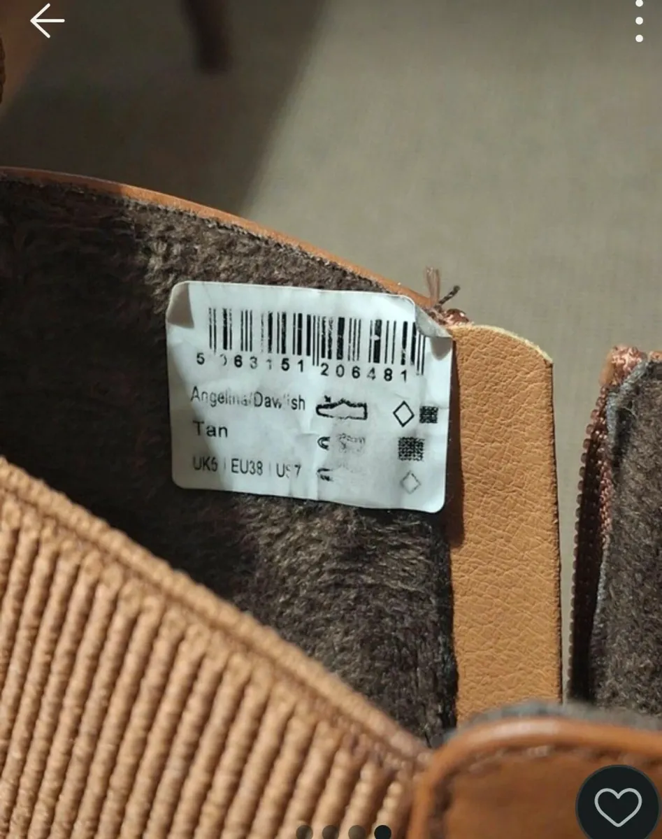 Heavenly feet tan chelsea boots - Image 4