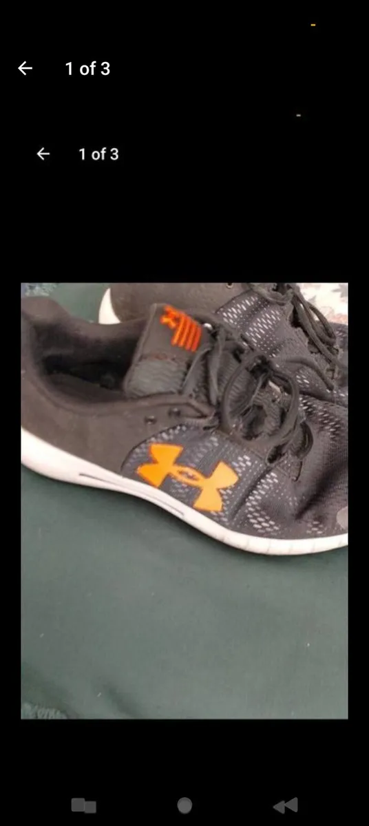 Under armour trainers - Image 1