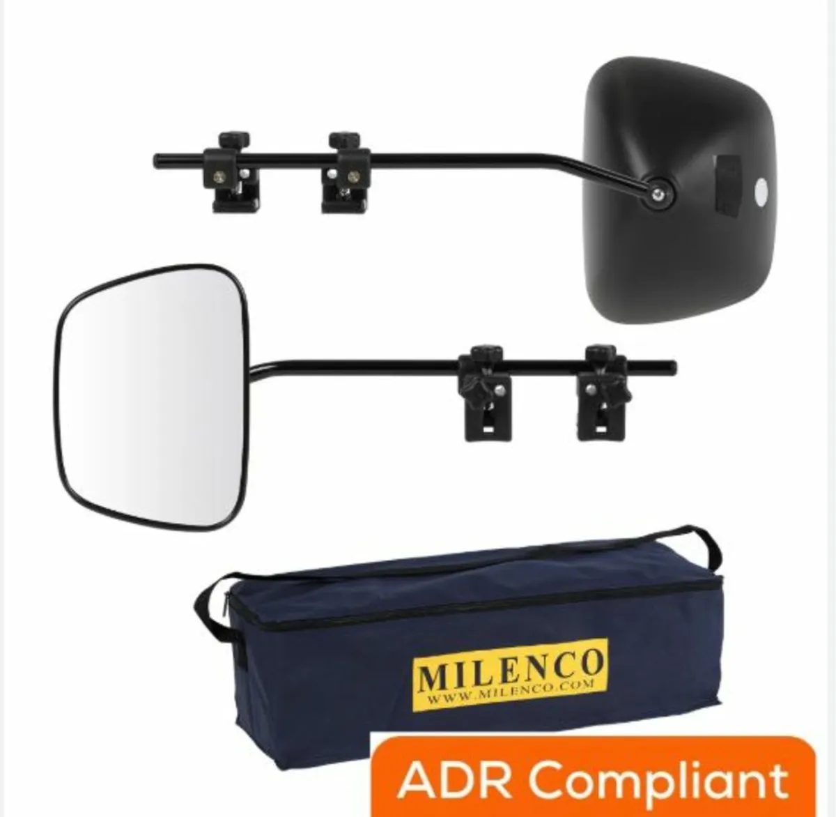 Milenco Grand Aero 4 Caravan Towing Mirrors - Image 1