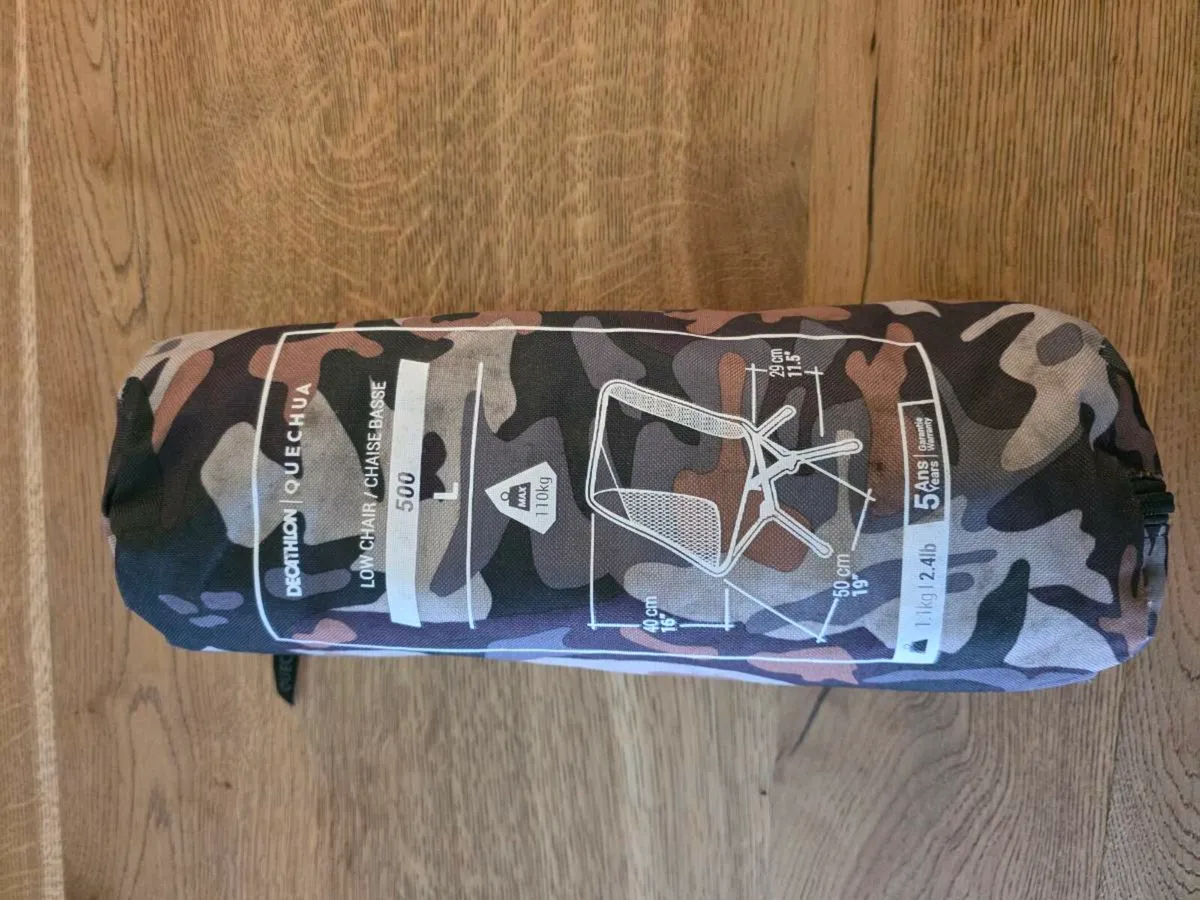 Dechatlon folding camping chair - Image 2