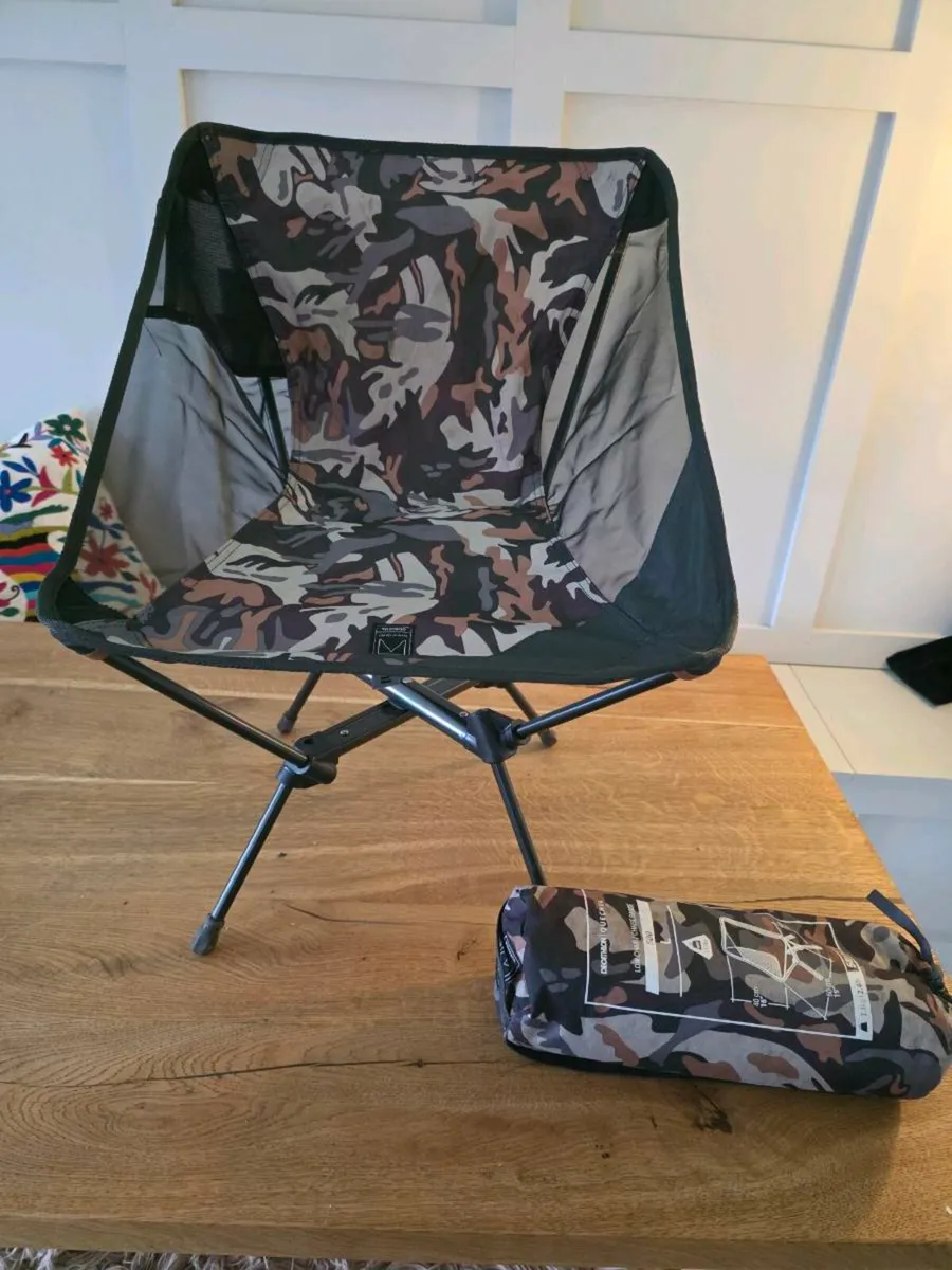 Dechatlon folding camping chair - Image 1