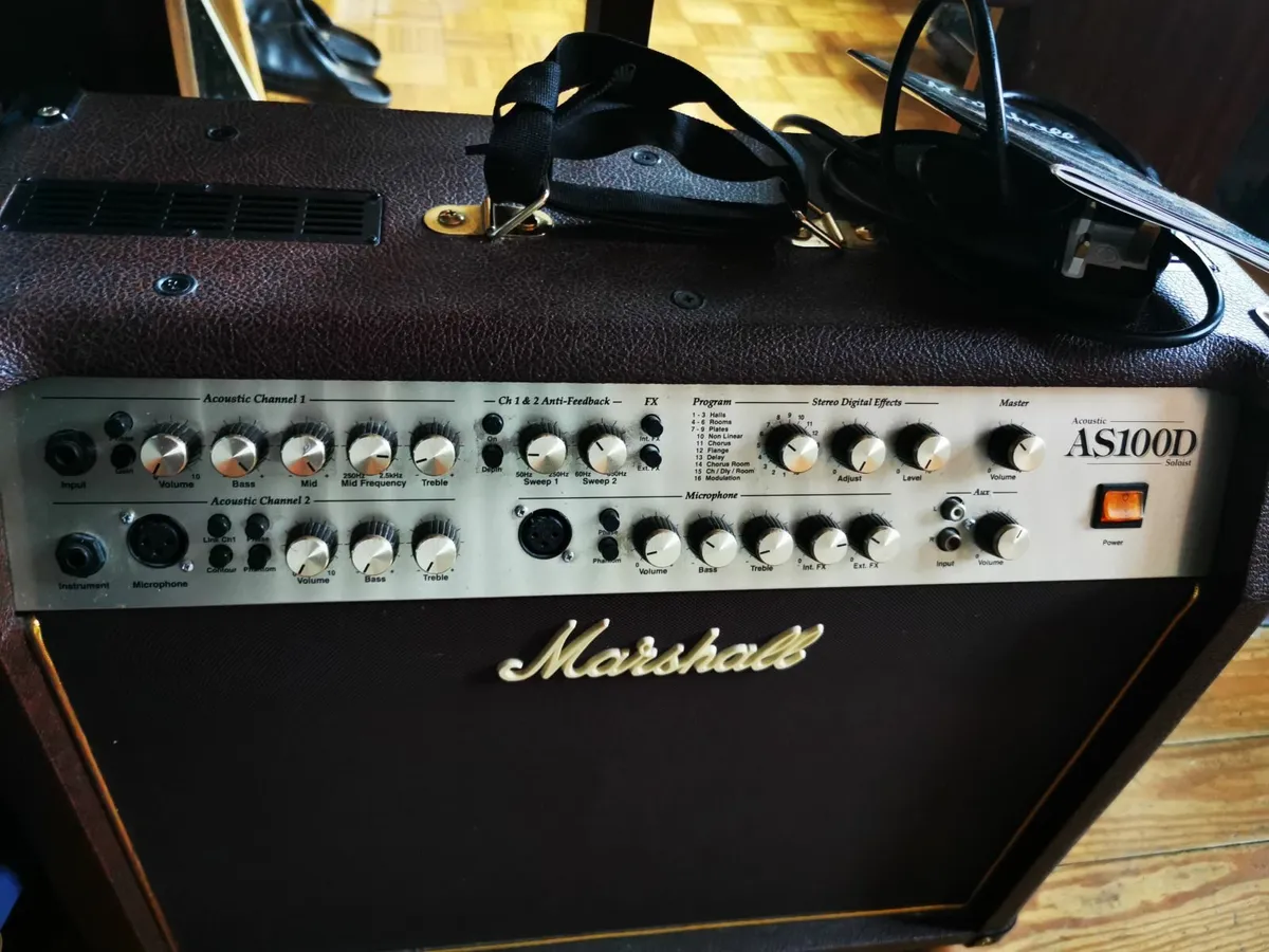 Marshall AS100D Stereo Acoustic Combo amp - Image 1