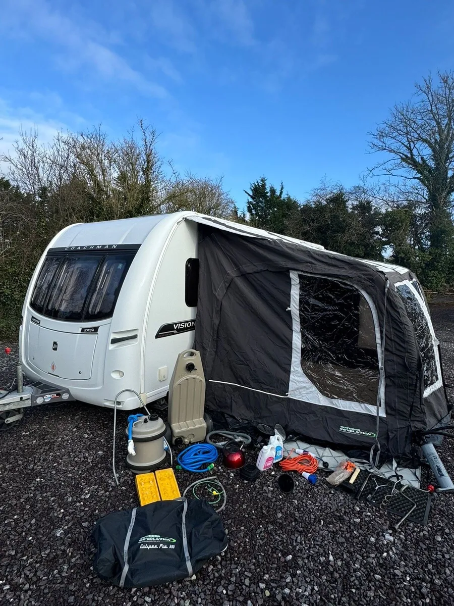 Coachman 570/6 Berth Air Awning -Movers🏕️VIDEO🏕️ - Image 3