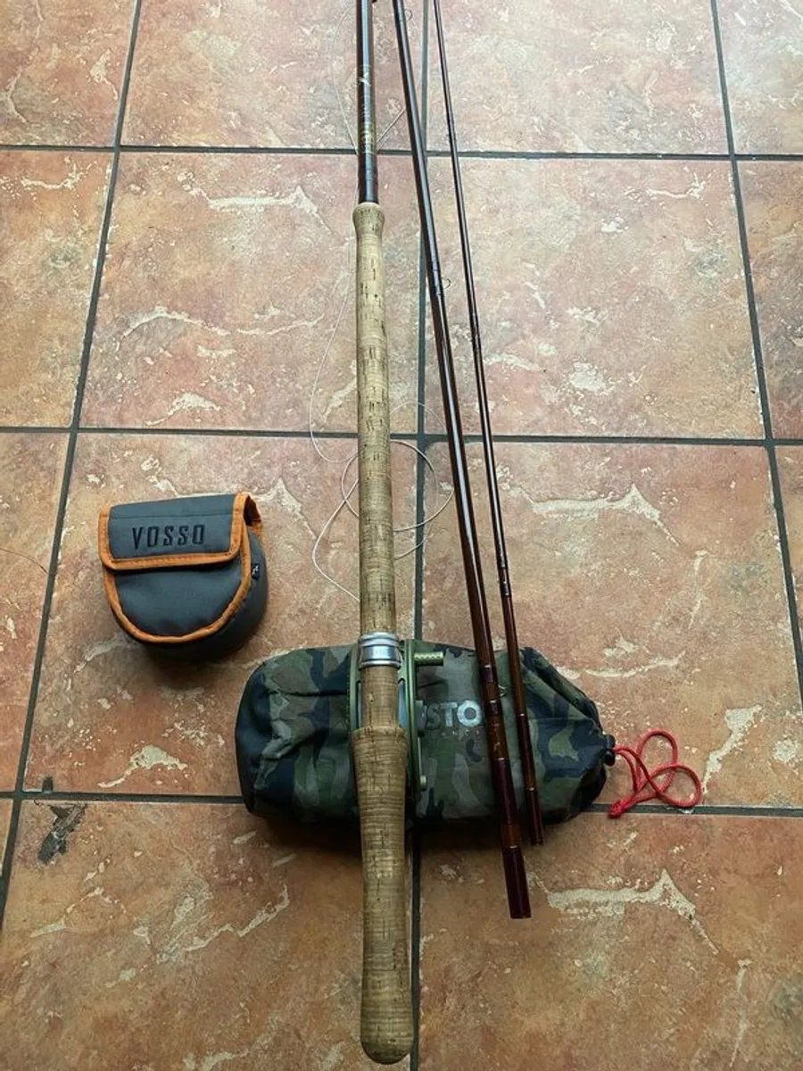 Salmon fly rod and reel - Image 2