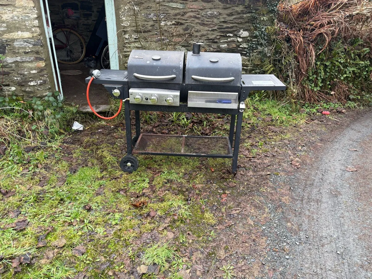 Large Gas/Charcoal BBQ - Image 1