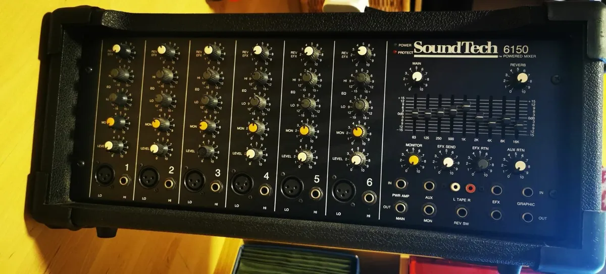 SoundTech6150 powered mixer - Image 3