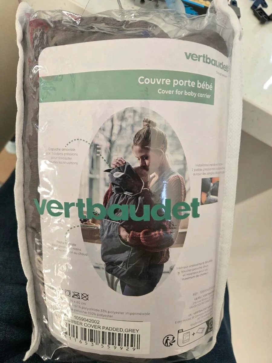 Vertbaudet cover for baby carrier  (unopened) - Image 2