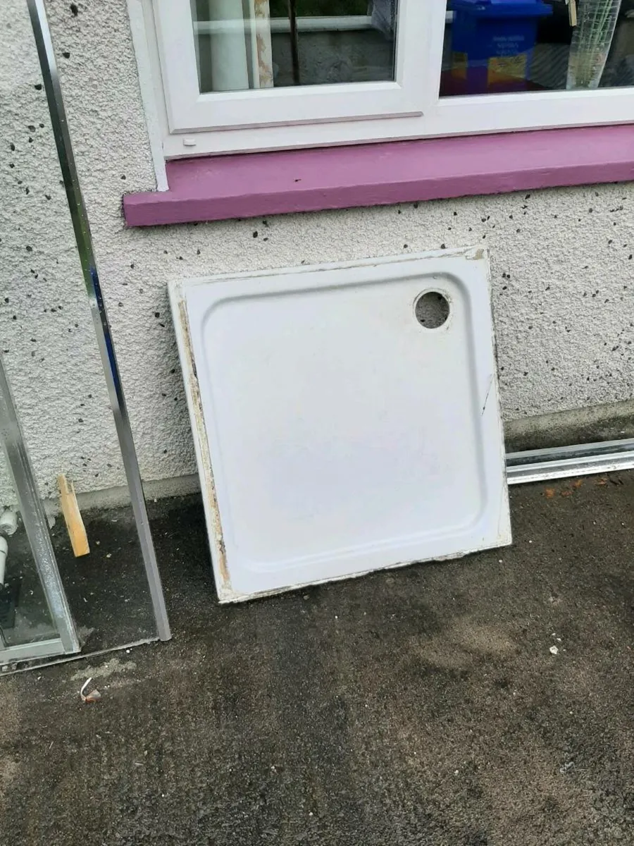 Bath, shower door, shower tray - Image 3
