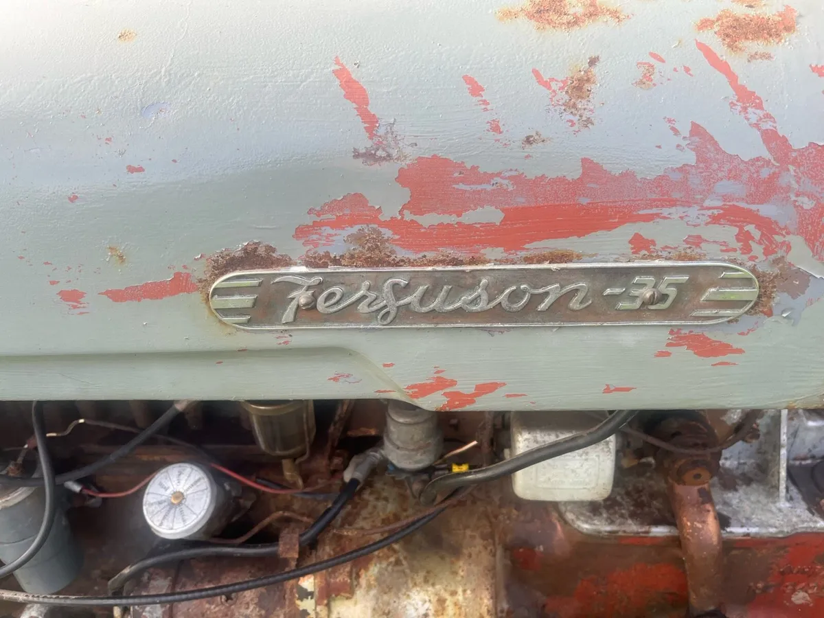 Ferguson 35 Gold Belly TVO live drive - Image 2