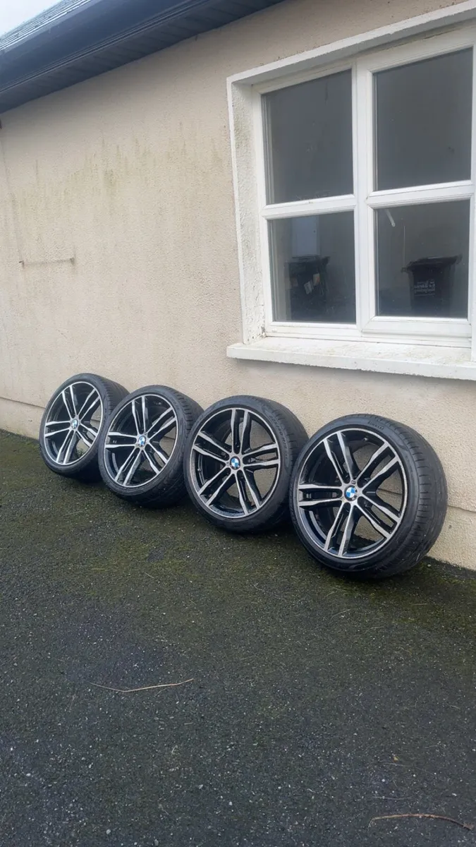 BMW M sport rims,Pirelli p zero run flats - Image 1