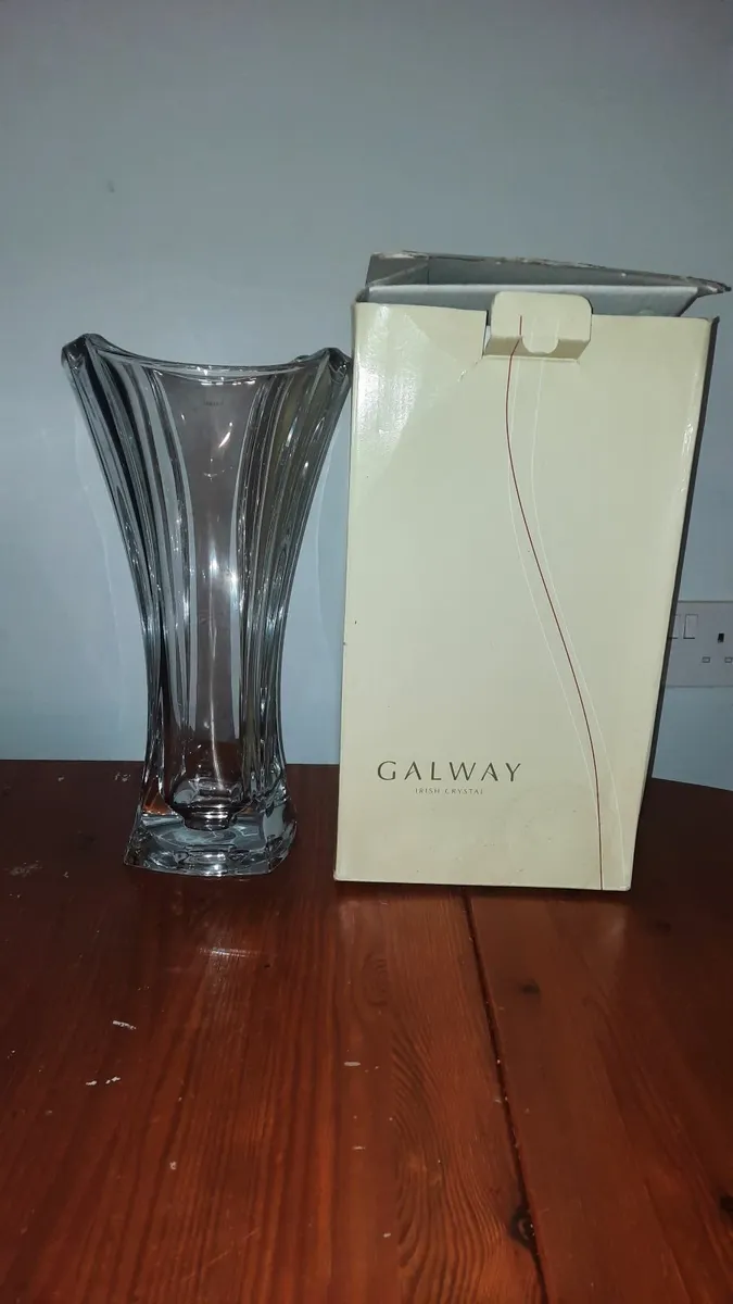Galway Crystal Vase