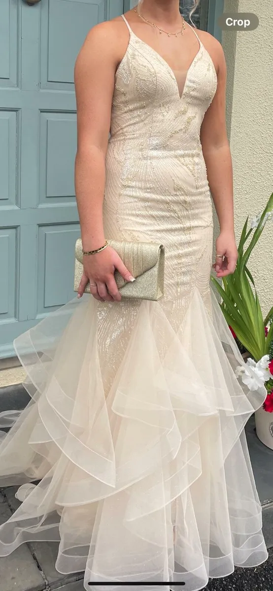 Champagne debs dress - Image 2