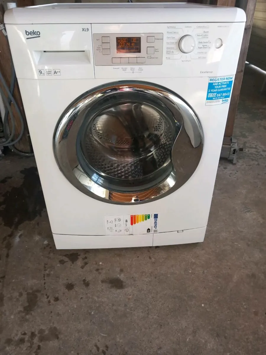 Beko 9kg washing machine - Image 1