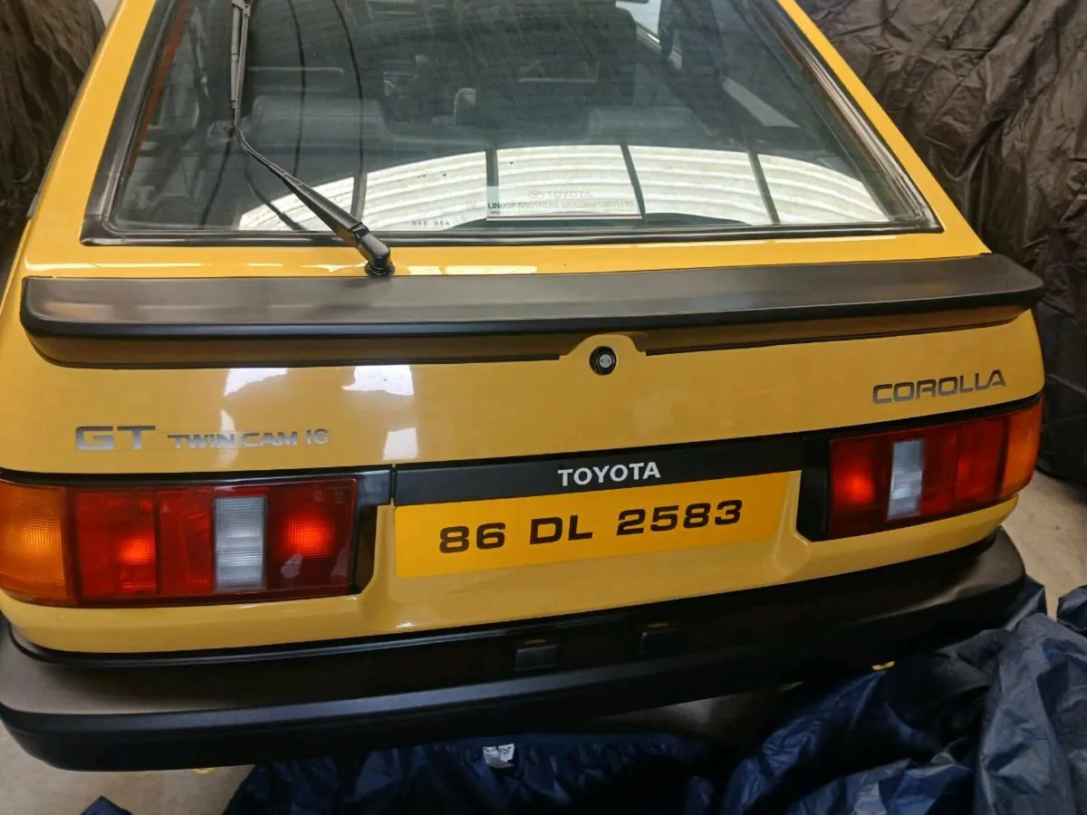 TOYOTA COROLLA TWINCAM SHOWROOM CONDITION - Image 4