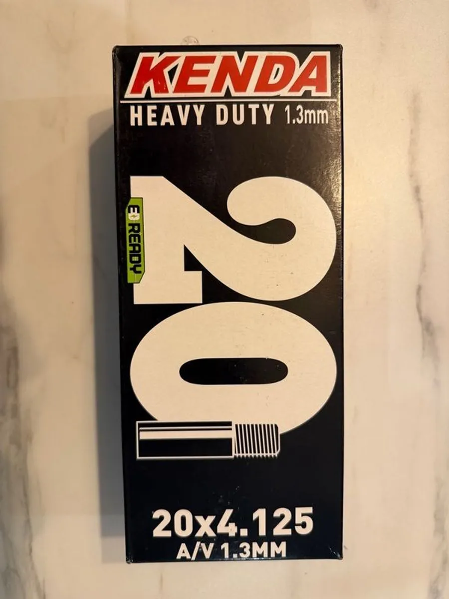 Kenda 20x4.125 bicycle tubes - Image 1