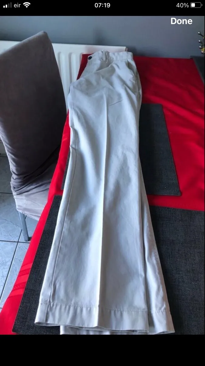 Mens M&S trousers W34”x L33” €10 - Image 1
