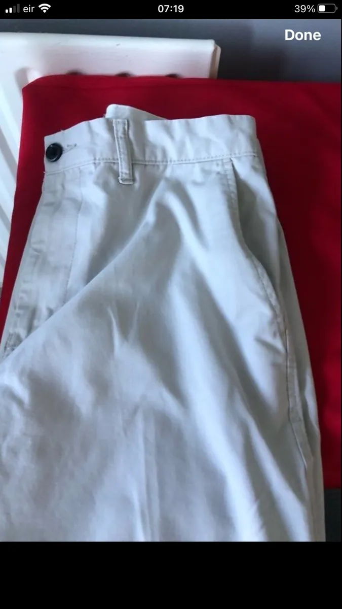 Mens M&S trousers W34”x L33” €10 - Image 2