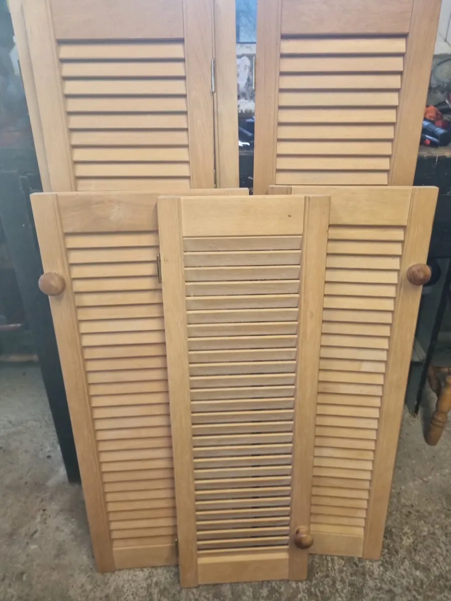 Louvre cabinet doors - Image 1