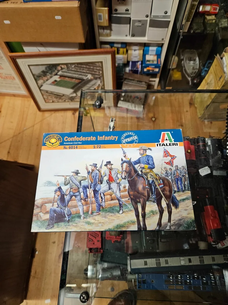 Airfix Italeri American Confederate Soldiers
