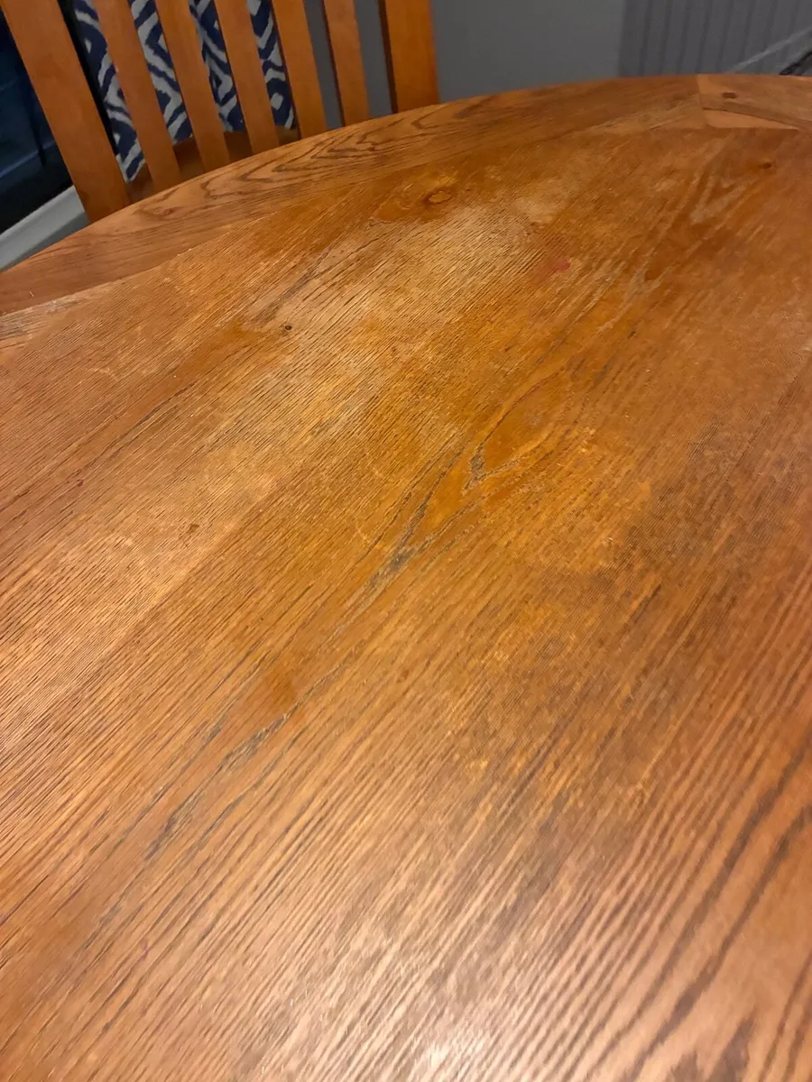Solid oak table - Image 3