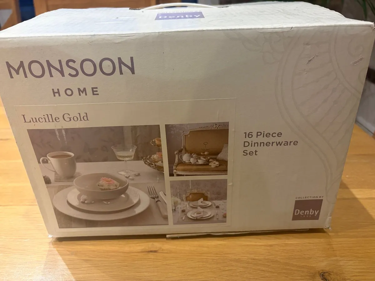 Denby Lucille Gold Dinnerware - Image 2