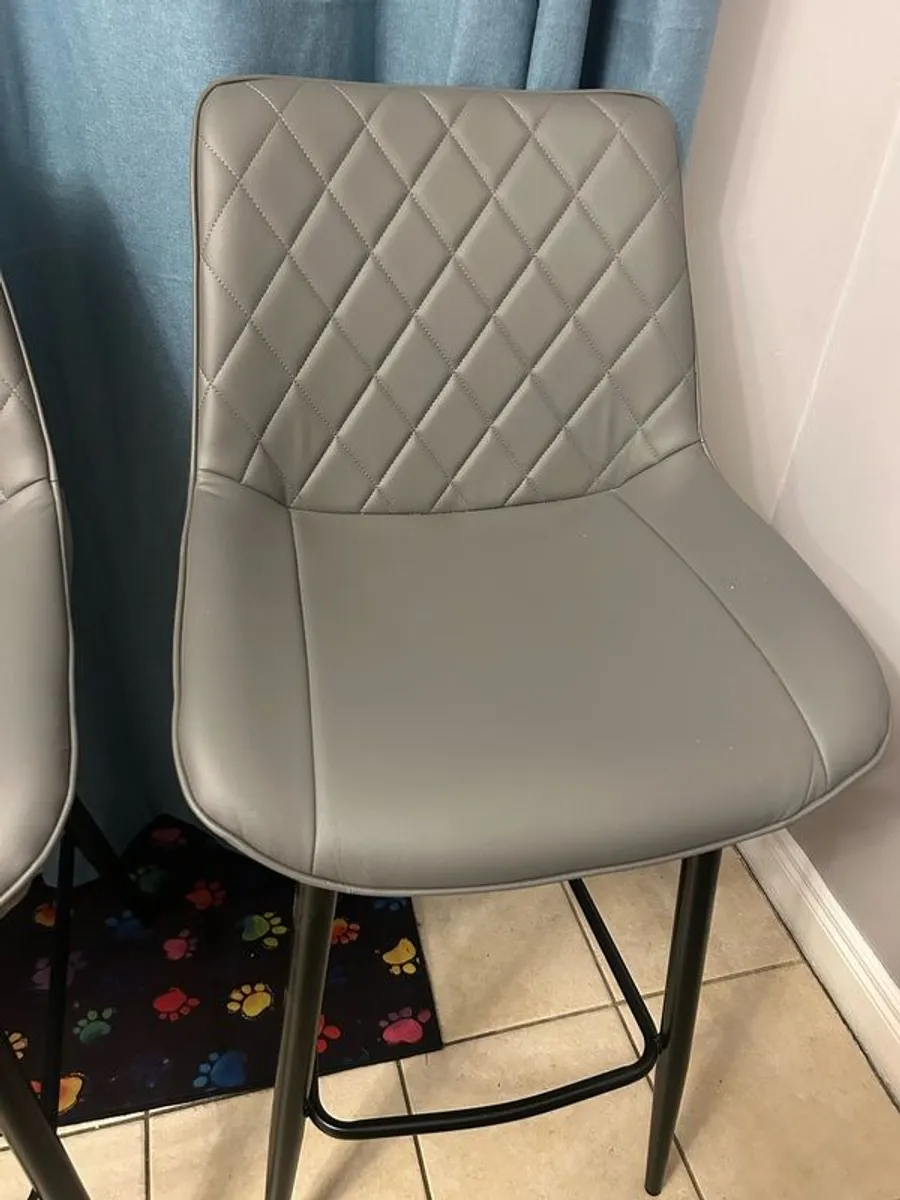leather bar stools - Image 3