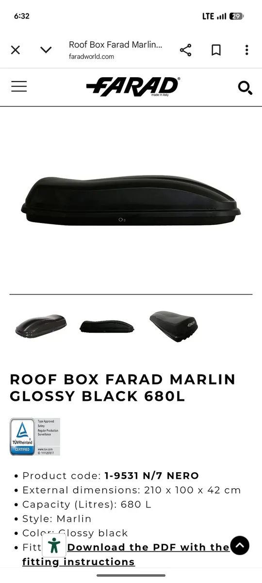 Roof box - Image 4