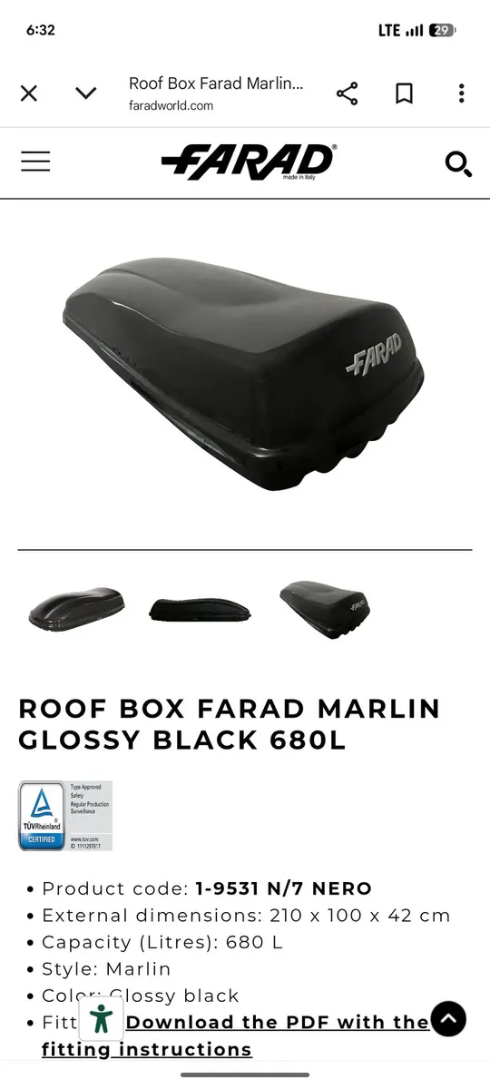 Roof box - Image 2