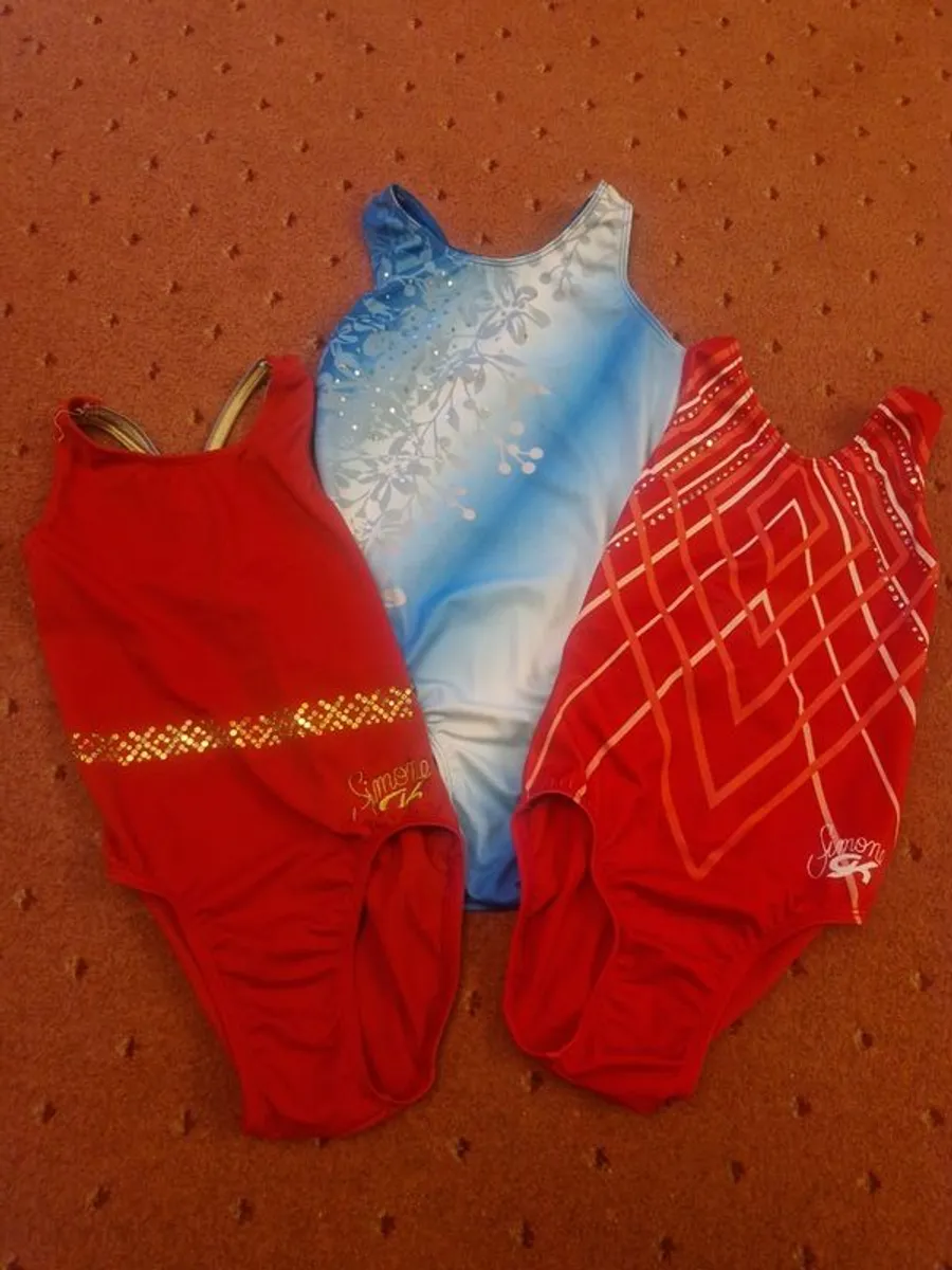 Simone Biles GK Elite girls gymnastics leotards - Image 1