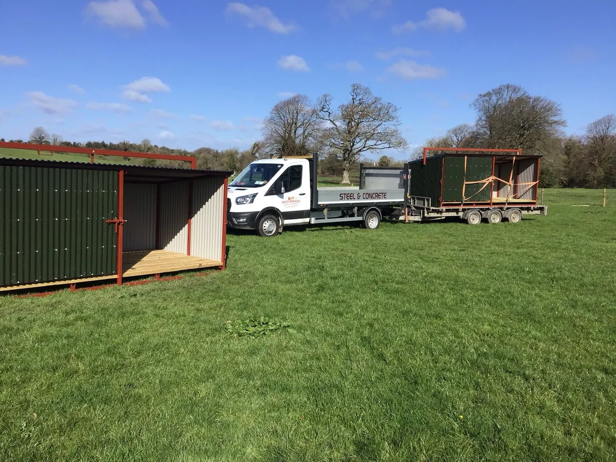 Calf huts  feed feed troughs bale feeders - Image 2