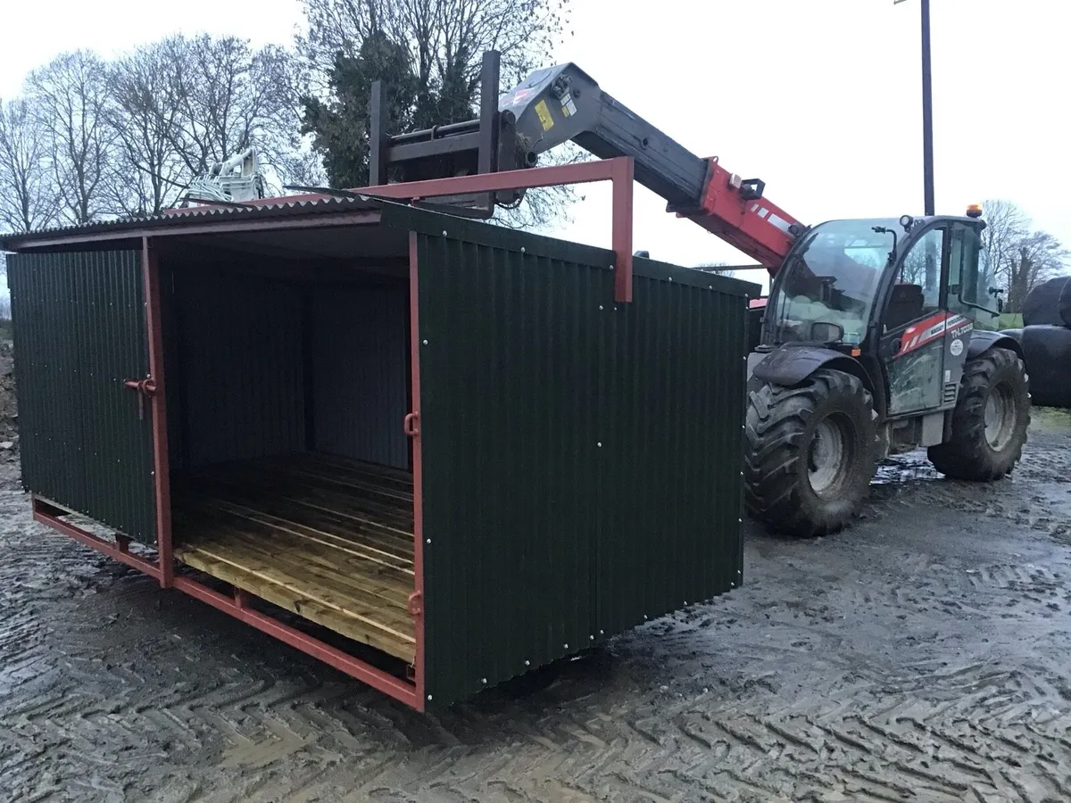 Calf huts  feed feed troughs bale feeders - Image 4