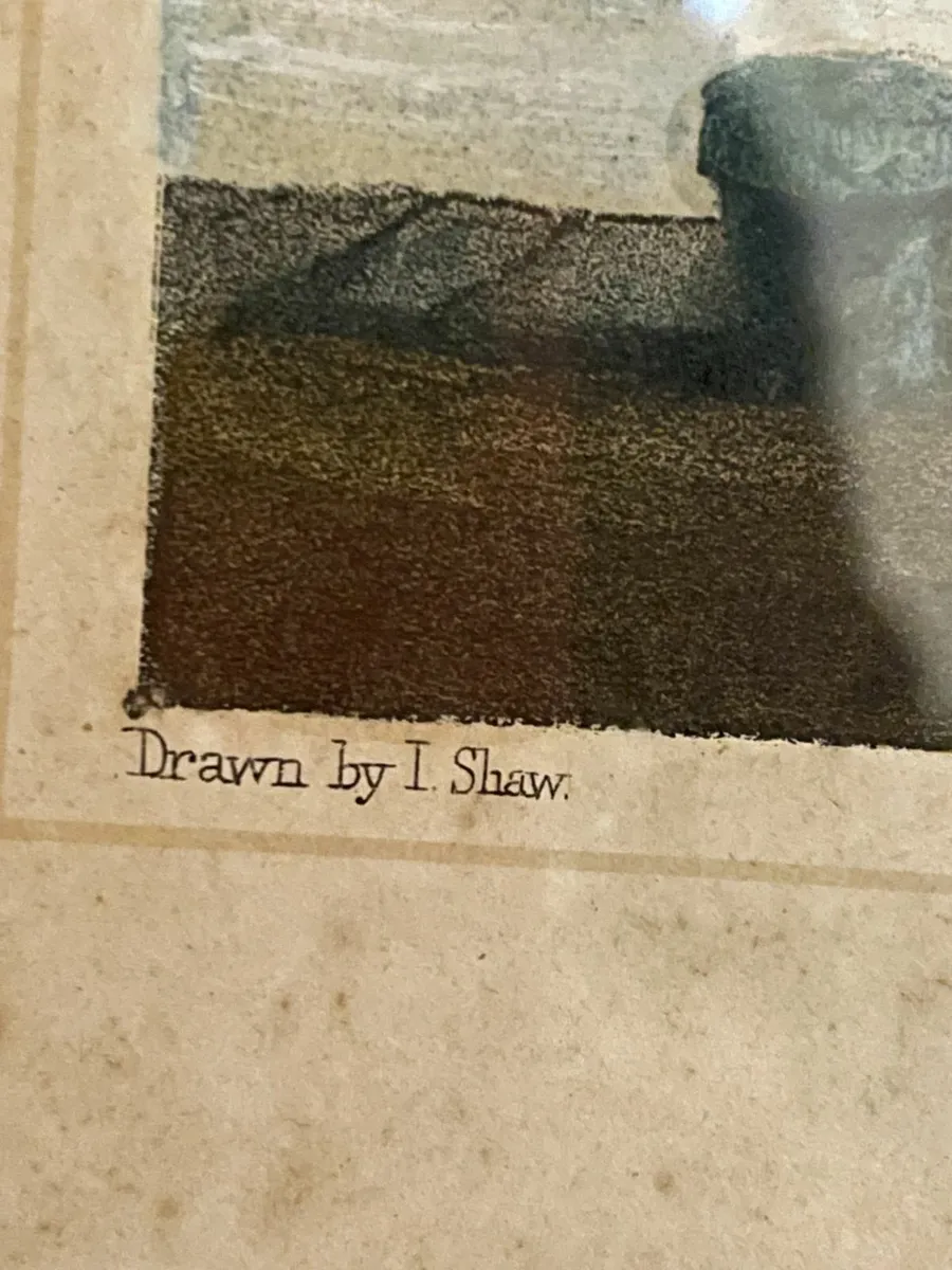 Bridport Harbour from the Ship Building Yard LITHO - Image 4