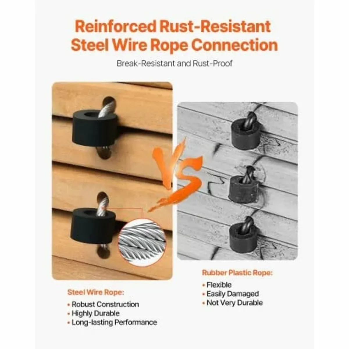 12 ft L x 17 in W Straight Wooden Garden Pathway R - Image 2