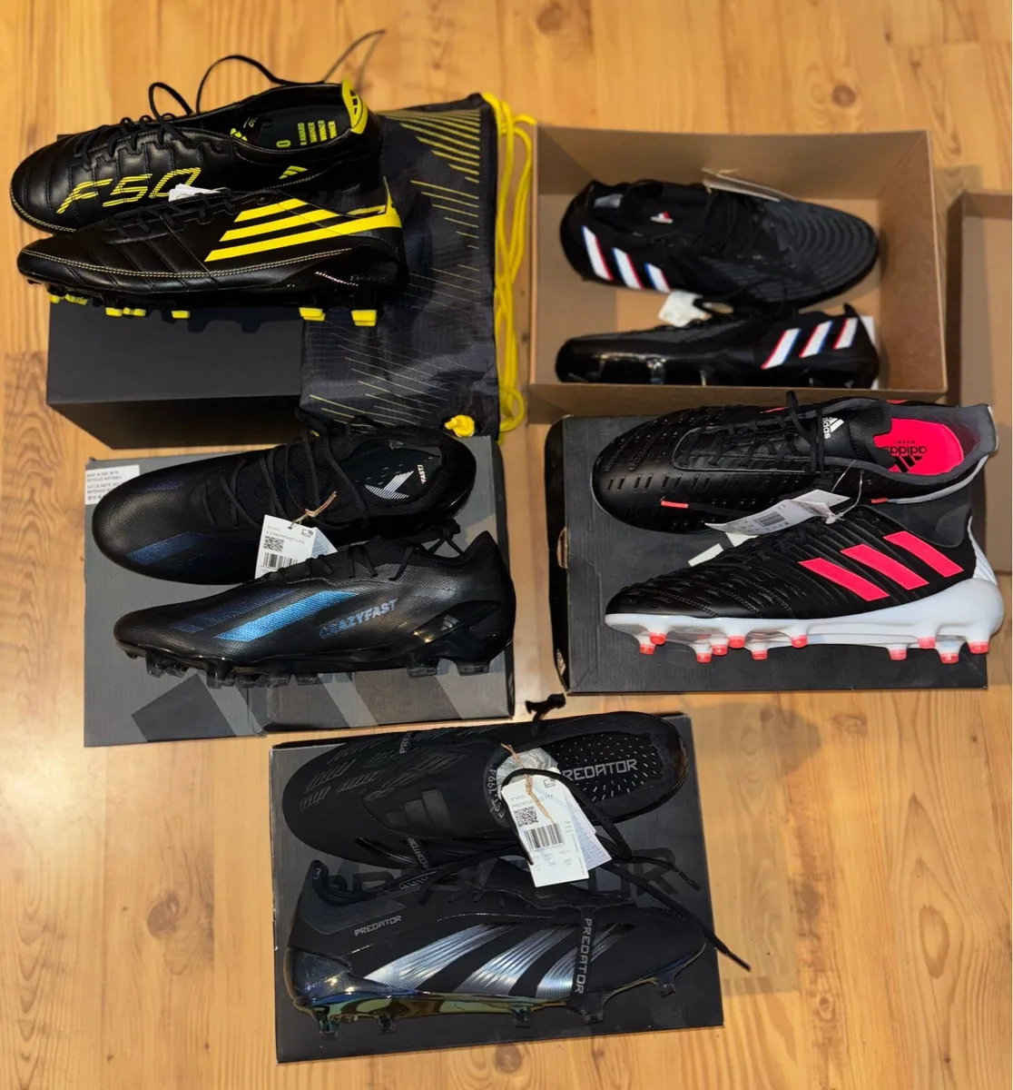 Adidas football boots