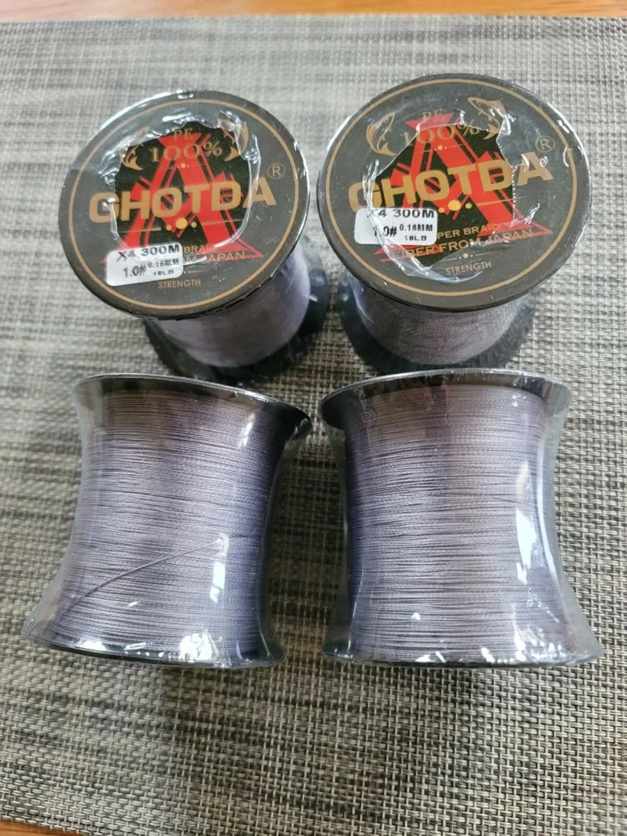 JOSBY  X4 300M 4-Strand Broided Fishing Line , Ult - Image 3