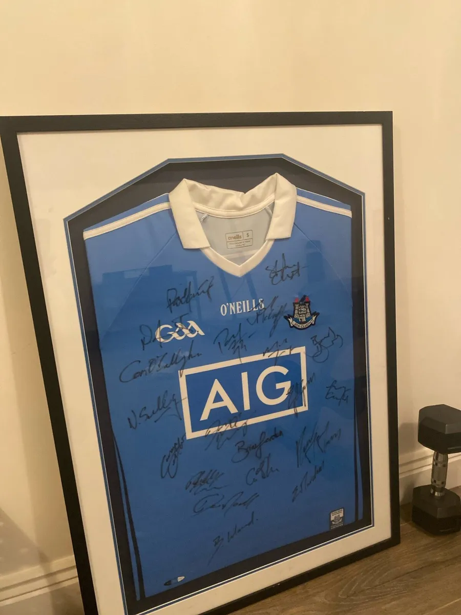 Dublin gaa jersey signed by whole team - Image 4