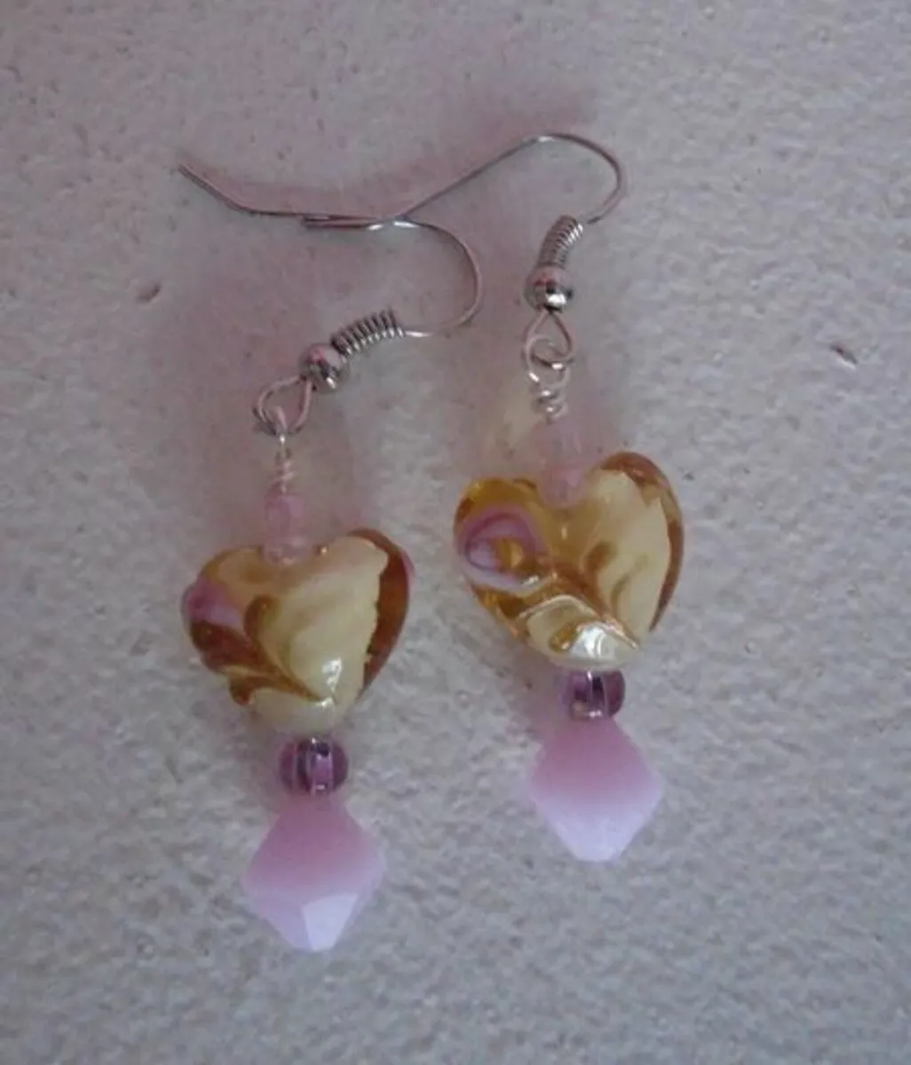 Handmade earrings,Jewellery, Valentine's Day - Image 3