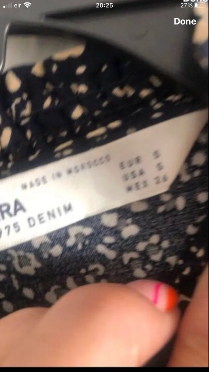 Ladies  stunning Zara dress size S €10 - Image 3